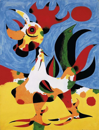 "El gallo" de Miró
